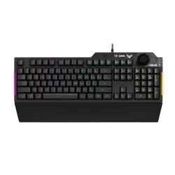 Asus TUF Gaming K1 USB cseppálló magyar gaming billentyűzet fekete