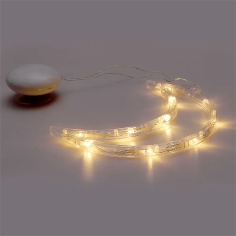 IRIS Hold alakú 15x19cm/meleg fehér LED-es tapadókorongos fénydekoráció (305-03) IRIS Hold alakú 15x19cm/meleg fehér LED-es tapadókorongos fénydekoráció (305-03)