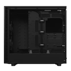 FRACTAL DESIGN Ház Midi ATX Define 7 XL Tápegység nélkül, Fekete Üvegfalú