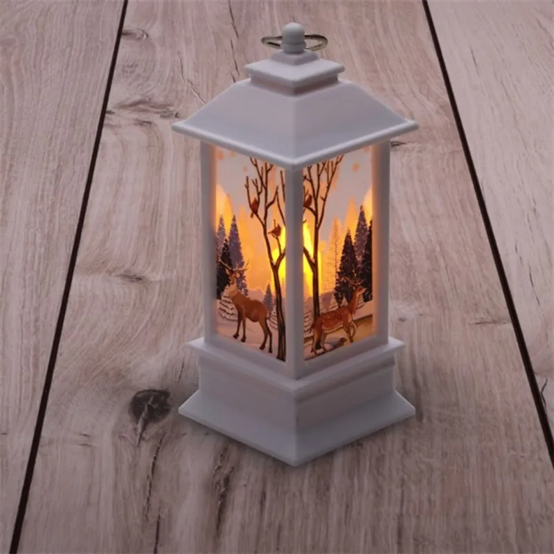 Iris Karácsonyi jávorszarvas mintás 13x5,3x5,3cm LED-es fehér lámpás Iris Karácsonyi jávorszarvas mintás 13x5,3x5,3cm LED-es fehér lámpás