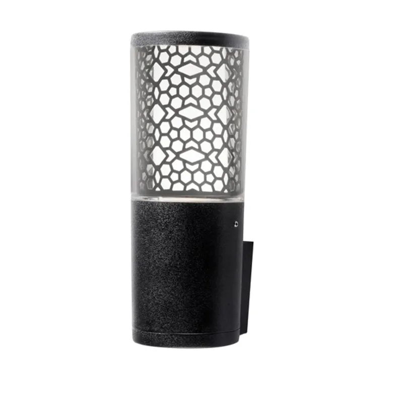 Fumagalli CARLO WALL DECO LED 3,5W GU10 fekete kültéri falilámpa Fumagalli CARLO WALL DECO LED 3,5W GU10 fekete kültéri falilámpa