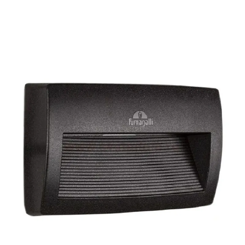 Fumagalli LORENZA 270 LED 11W 4K R7S fekete kültéri falilámpa Fumagalli LORENZA 270 LED 11W 4K R7S fekete kültéri falilámpa