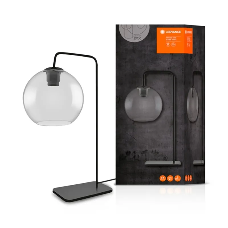 Ledvance Vintage 1906 Globe 200 mm/max. 60W/1xE27/54 cm magas asztali lámpa Ledvance Vintage 1906 Globe 200 mm/max. 60W/1xE27/54 cm magas asztali lámpa