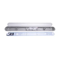 Iris Lighting JF6118 T8 LED fénycsőre előkészített por- és páramentes lámpatest IP65 60cm (WP-JF118LED)