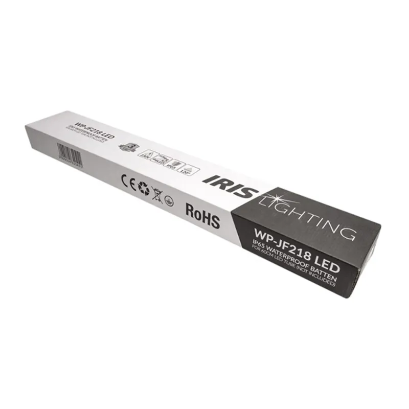 Iris Lighting JF6218 T8 LED fénycsőre előkészített por- és páramentes lámpatest IP65 60cm Iris Lighting JF6218 T8 LED fénycsőre előkészített por- és páramentes lámpatest IP65 60cm