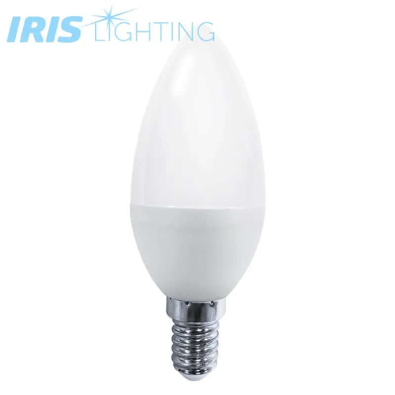 LED fényforrás Iris Lighting E14 C37 6W/4000K/540lm gyertya LED fényforrás Iris Lighting E14 C37 6W/4000K/540lm gyertya