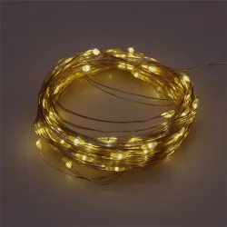 TOO GD-SL001W-100LED napelemes LED dekorációs fényfüzér