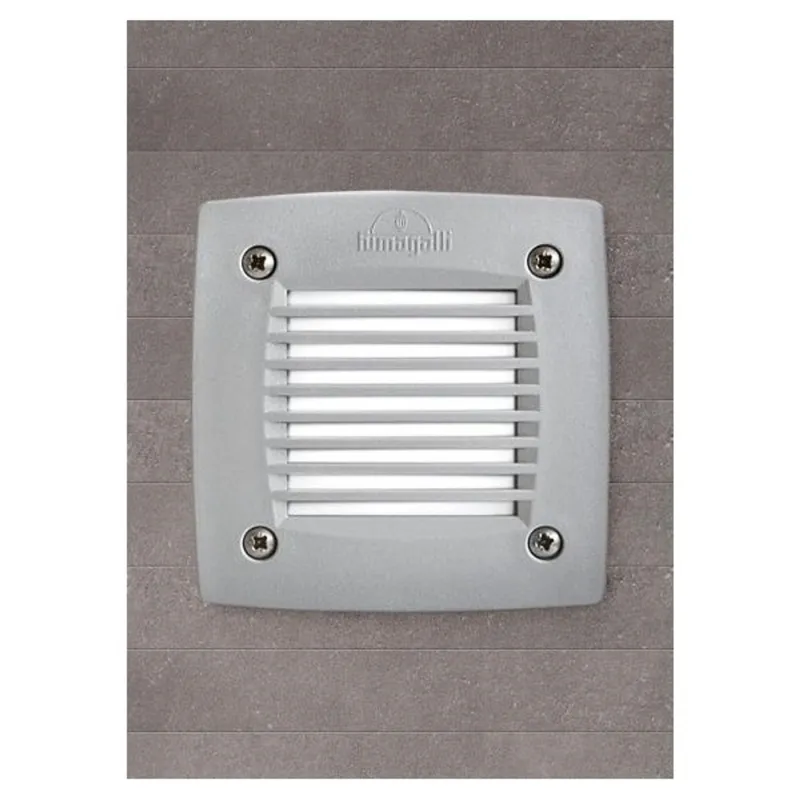 Fumagalli LETI 100 SQUARE ST LED 3W GX53 fehér kültéri beépíthető falilámpa Fumagalli LETI 100 SQUARE ST LED 3W GX53 fehér kültéri beépíthető falilámpa