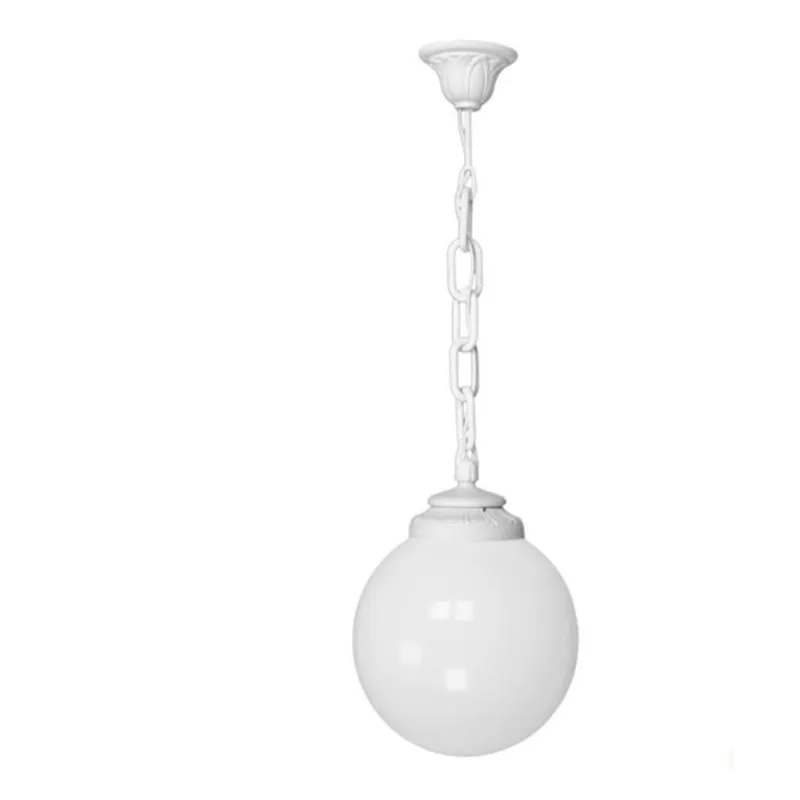 Fumagalli SICHEM/G250 E27 opál/fehér kültéri függeszték Fumagalli SICHEM/G250 E27 opál/fehér kültéri függeszték