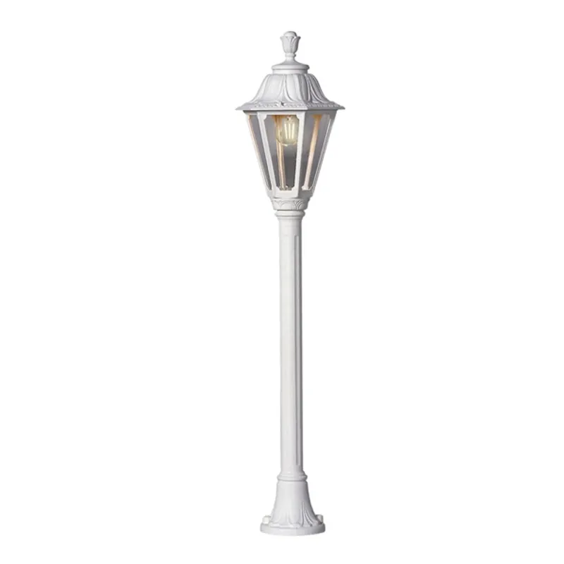 Fumagalli MIZAR/RUT LED 8W 2,7K E27 fehér kültéri állólámpa Fumagalli MIZAR/RUT LED 8W 2,7K E27 fehér kültéri állólámpa