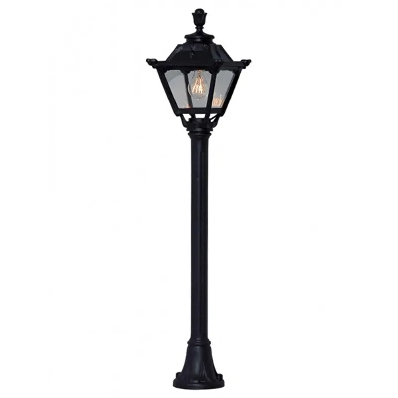 Fumagalli MIZAR/GOLIA LED 6W 4K E27 fekete kültéri állólámpa Fumagalli MIZAR/GOLIA LED 6W 4K E27 fekete kültéri állólámpa