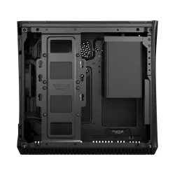 Fractal Design Era ITX táp nélküli ház Carbon - fekete (FD-CA-ERA-ITX-BK)