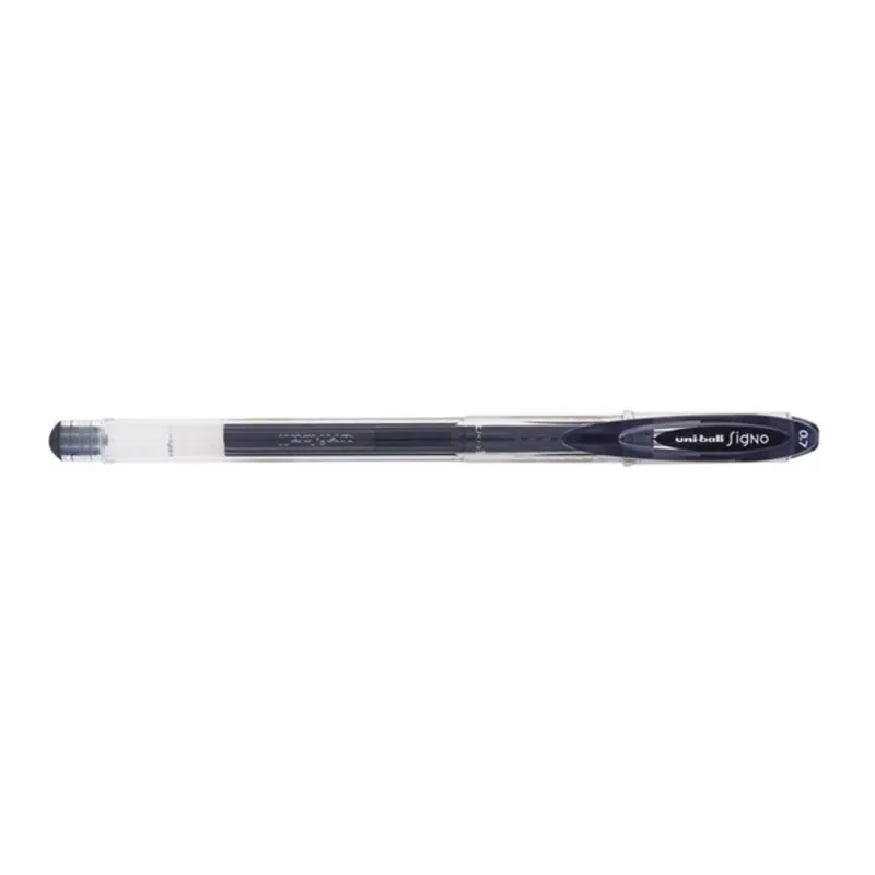 UNI Uni-ball UM-120 Signo 0.7mm Gel Rollerball Pen - Black UNI Uni-ball UM-120 Signo 0.7mm Gel Rollerball Pen - Black