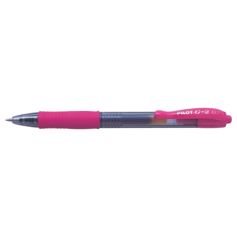 Pilot G2 0,7mm zselés rózsaszín rollerirón Pilot G2 0,7mm zselés rózsaszín rollerirón