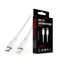 Maxlife TF-0138 Type-C - Lightning 2 m-es vezetékkel PD3.0 Cable - 20W adat- és töltőkábel