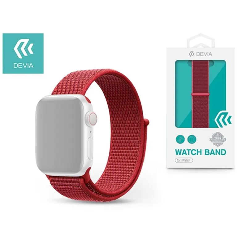Devia ST326271 Apple Watch piros sport óraszíj Devia ST326271 Apple Watch piros sport óraszíj