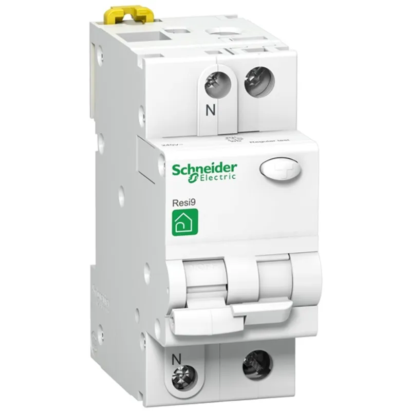 Schneider R9D31206 RESI9 1P-N/C/6A/30mA/AC osztály/áramvédős kismegszakító Schneider R9D31206 RESI9 1P-N/C/6A/30mA/AC osztály/áramvédős kismegszakító