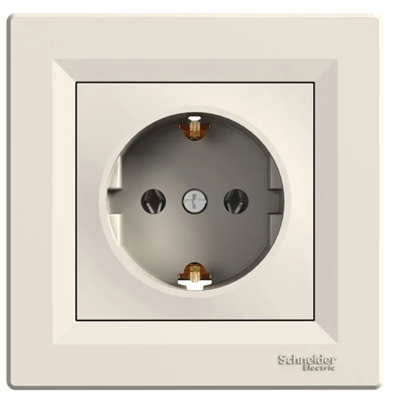 Schneider EPH2900123 ASFORA csavaros/kerettel/bézs 2P+F csatlakozóaljzat Schneider EPH2900123 ASFORA csavaros/kerettel/bézs 2P+F csatlakozóaljzat