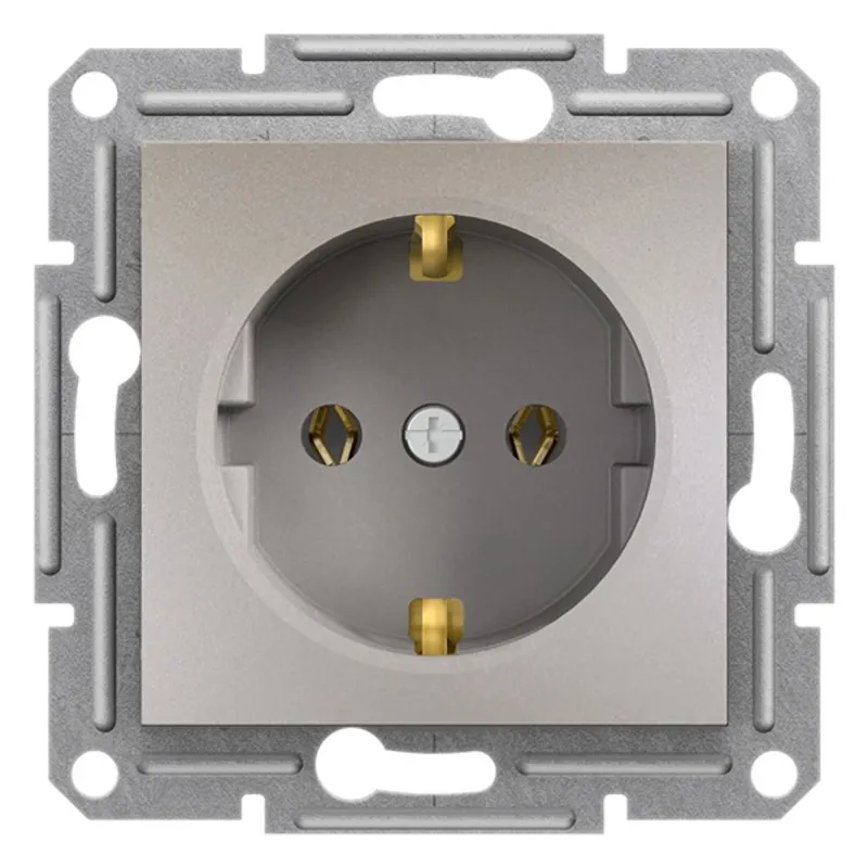 Schneider EPH2900169 ASFORA csavaros/bronz 2P+F csatlakozóaljzat Schneider EPH2900169 ASFORA csavaros/bronz 2P+F csatlakozóaljzat