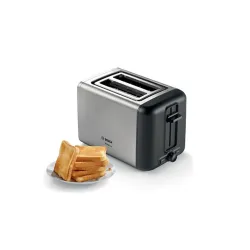 Bosch TAT3P420 DesignLine kenyérpirító ezüst-fekete