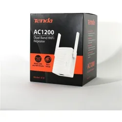 Tenda A18 AC1200 Dual Band WiFi Repeater Range Extender White