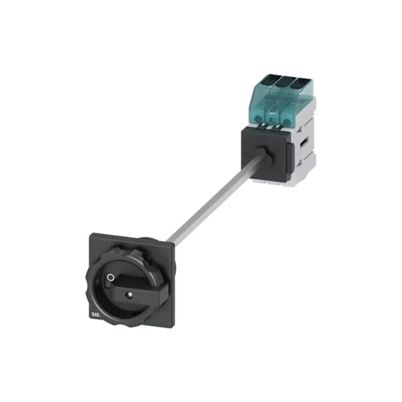 Siemens 3LD3248-0TK51 11kW szerelő lapra kivezetett hajtással fekete kar főkapcsoló Siemens 3LD3248-0TK51 11kW szerelő lapra kivezetett hajtással fekete kar főkapcsoló