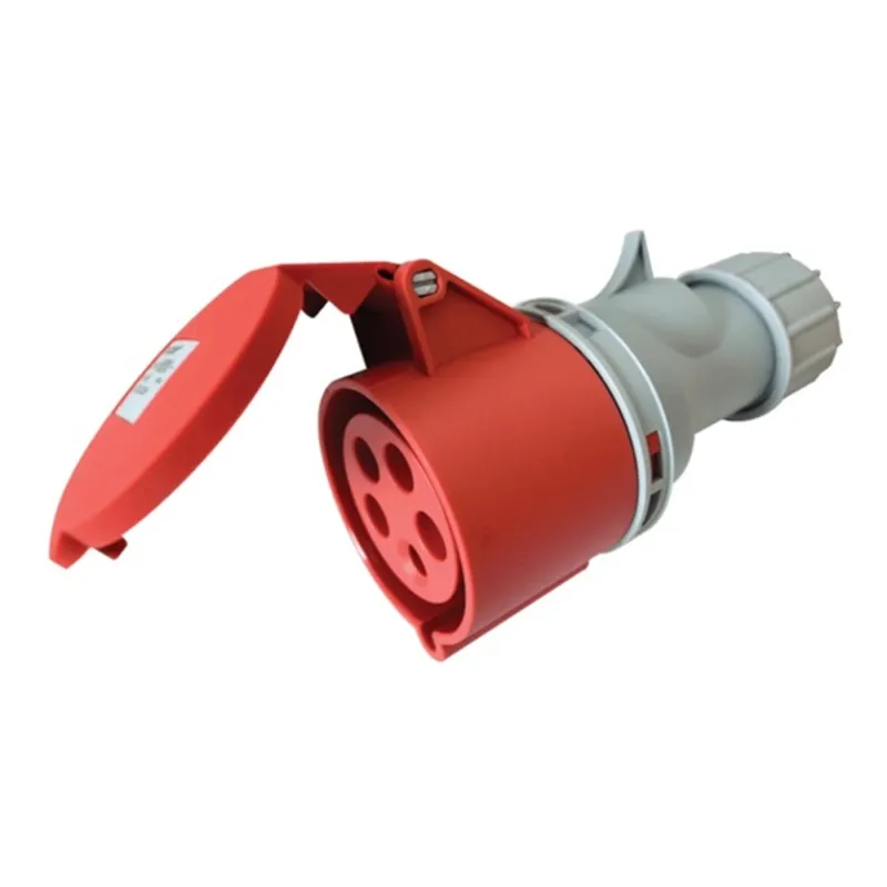 Tracon TICS-215H 16A/ 400V/ 3P+N+E/ 6h/ IP44 külső tömítőszelencével ipari csatlakozóaljzat Tracon TICS-215H 16A/ 400V/ 3P+N+E/ 6h/ IP44 külső tömítőszelencével ipari csatlakozóaljzat