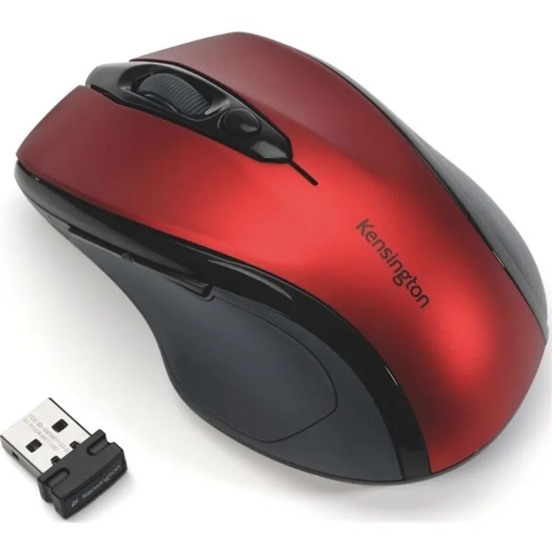 MOUSE KENSINGTON Pro Fit Mid-Size Wireless Ruby Red MOUSE KENSINGTON Pro Fit Mid-Size Wireless Ruby Red