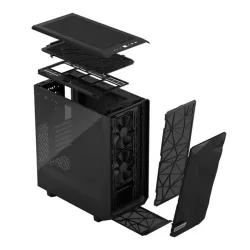 FRACTAL DESIGN Meshify 2 Compact Light Tempered Glass Black
