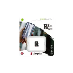 Memóriakártya MicroSD 128GB Kingston Canvas Select Plus Class 10