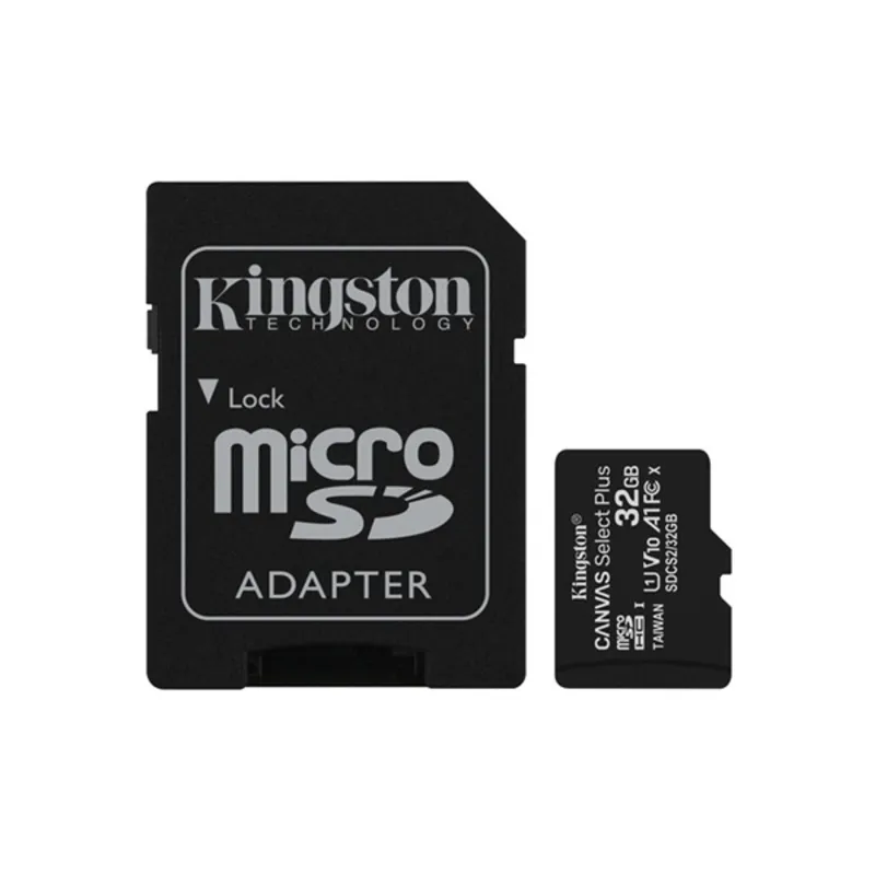 Kingston 32GB Canvas Select Plus Class 10 UHS-1 microSDHC memóriakártya Kingston 32GB Canvas Select Plus Class 10 UHS-1 microSDHC memóriakártya
