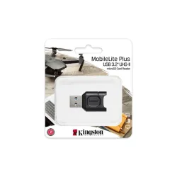 Kingston MobileLite Plus USB 3.1 microSDHC/SDXC UHS-II Card Reader Black