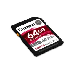 64GB SDXC Kingston Canvas React Plus CL10 UHS-II U3 V90 memóriakártya (SDR2/64GB)