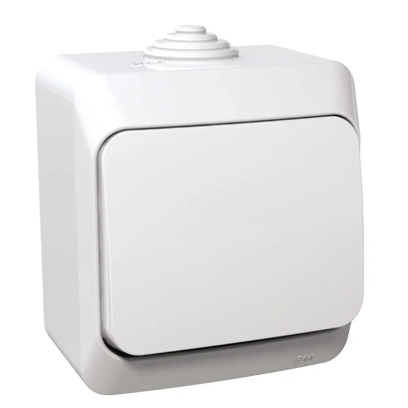 Schneider WDE000560 CEDAR PLUS IP44 fehér váltókapcsoló Schneider WDE000560 CEDAR PLUS IP44 fehér váltókapcsoló