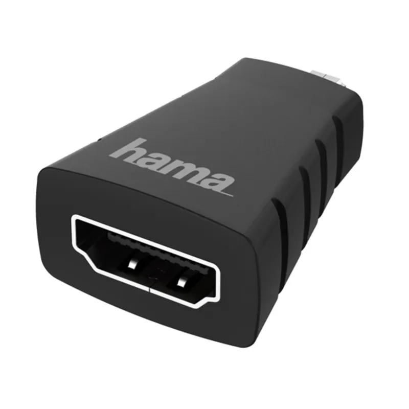 Hama FIC MICRO HDMI ADAPTER UHD (4K) Black Hama FIC MICRO HDMI ADAPTER UHD (4K) Black