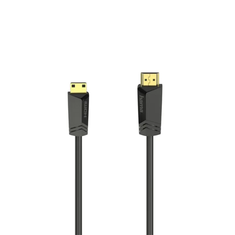 Hama FIC High Speed HDMI-Mini HDMI kábel ethernettel 1,5m Black Hama FIC High Speed HDMI-Mini HDMI kábel ethernettel 1,5m Black