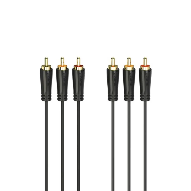 Hama 00205150 FIC AV 3rca-3rca 1,5m összekötőkábel Hama 00205150 FIC AV 3rca-3rca 1,5m összekötőkábel