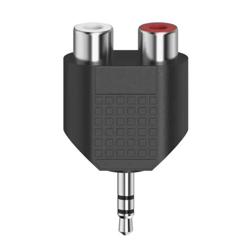 Hama 00205187 FIC ST sztereo 3,5mm jack dugó - 2rca alj adapter Hama 00205187 FIC ST sztereo 3,5mm jack dugó - 2rca alj adapter
