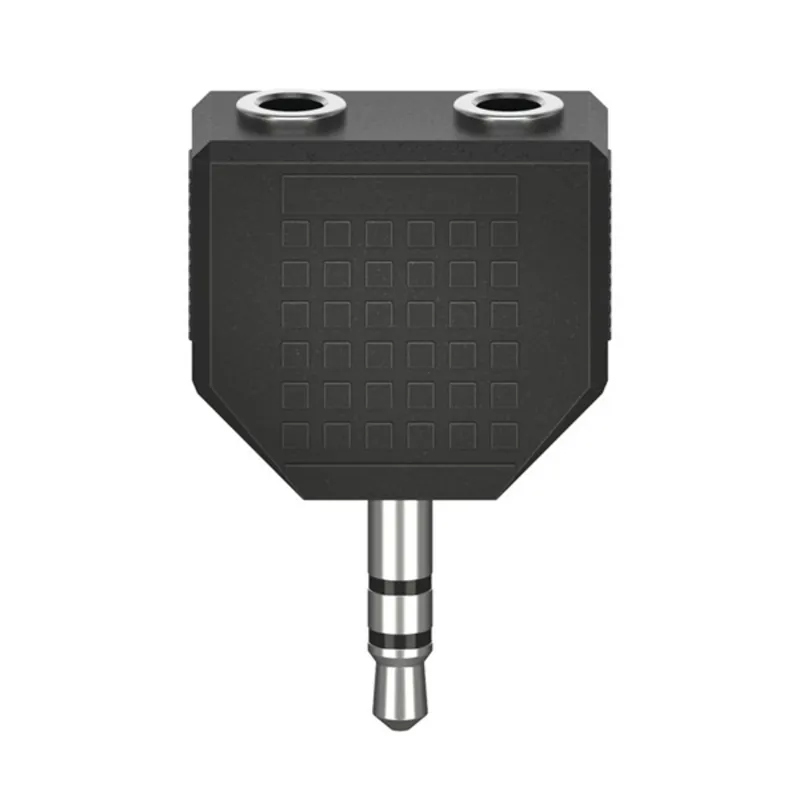 Hama Elosztó - 205191 (adapter, 2x3,5mm jack, fekete) Hama Elosztó - 205191 (adapter, 2x3,5mm jack, fekete)