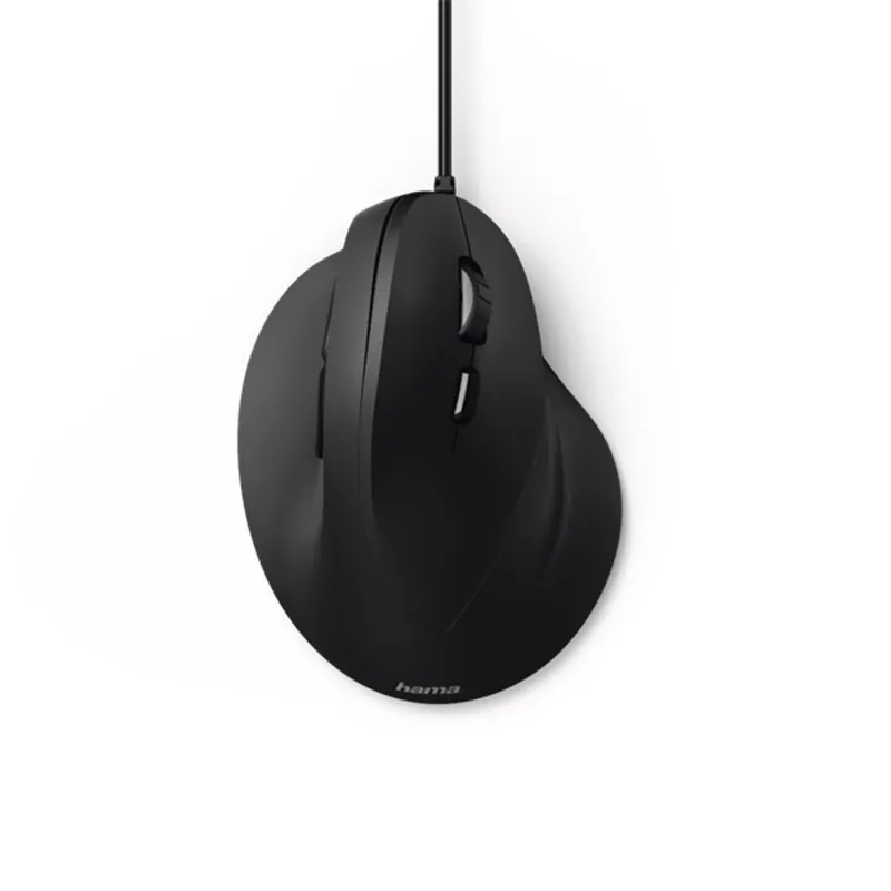 Hama i VERTICAL ERGONOMIC EMC-500i fekete USB egér Hama i VERTICAL ERGONOMIC EMC-500i fekete USB egér
