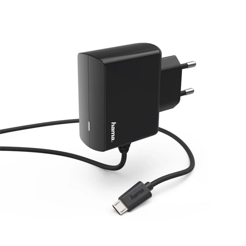 HAMA 183247, HÁLÓZATI TÖLTŐ MICRO USB 2,4A, FEKETE HAMA 183247, HÁLÓZATI TÖLTŐ MICRO USB 2,4A, FEKETE
