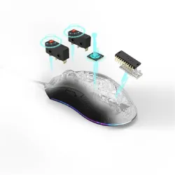 URAGE by HAMA 186036, GAMING "URAGE REAPER 400" OPTIKAI EGÉR, 10000DPI, LED