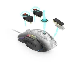 URAGE by HAMA 186055, GAMING "URAGE REAPER 600" OPTIKAI EGÉR, 16000DPI