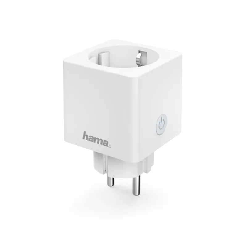 Hama 176575 3680W-os fogyasztásmérős okos WiFi mini konnektor Hama 176575 3680W-os fogyasztásmérős okos WiFi mini konnektor
