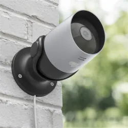 HAMA 176577, OKOS WIFI KAMERA 1080P, ÉJJELLÁTÓ, KÜLTÉRI, FEKETE