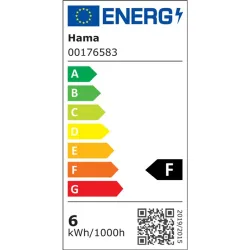 Hama 176583 470lm RGB E14 gyertya LED Wi-Fi smart home fényforrás