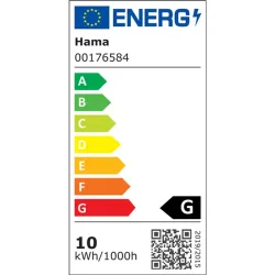 Hama Okos WiFi LED izzó E27 10W White