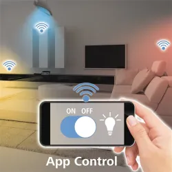 Hama Okos WiFi LED izzó E27 10W White