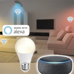 Hama Okos WiFi LED izzó E27 10W White