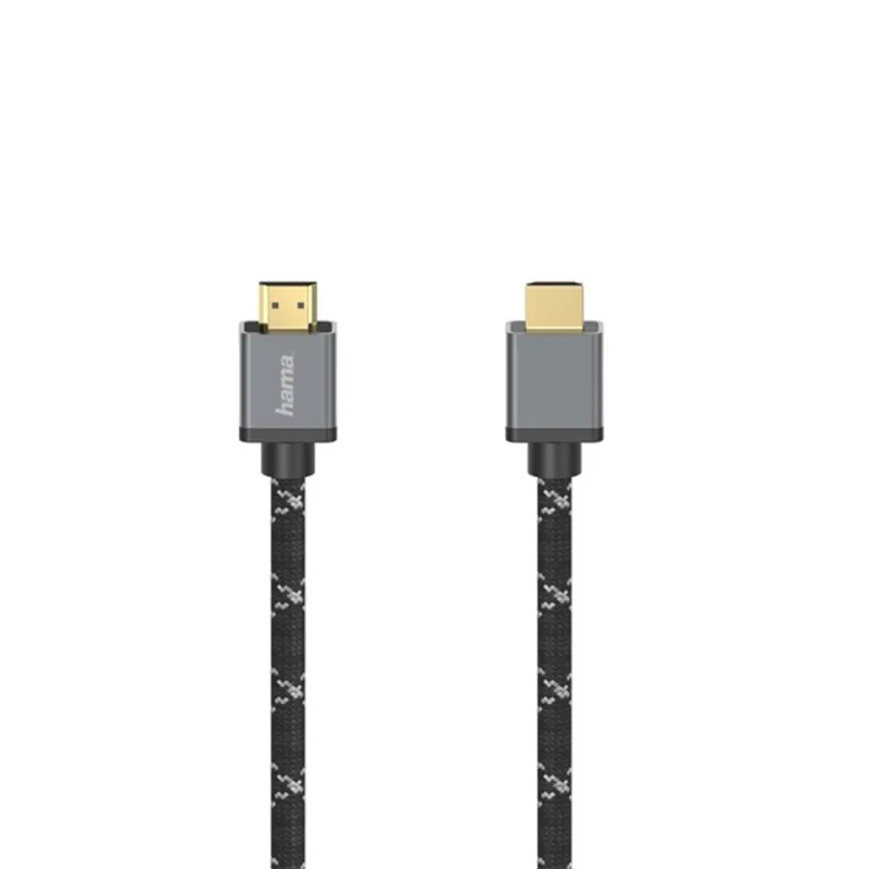 Hama Kábel - 205239 Premium (HDMI 2.1, HDR, 8K/60Hz, 48 Gbit/s, aranyozott, 2m) Hama Kábel - 205239 Premium (HDMI 2.1, HDR, 8K/60Hz, 48 Gbit/s, aranyozott, 2m)